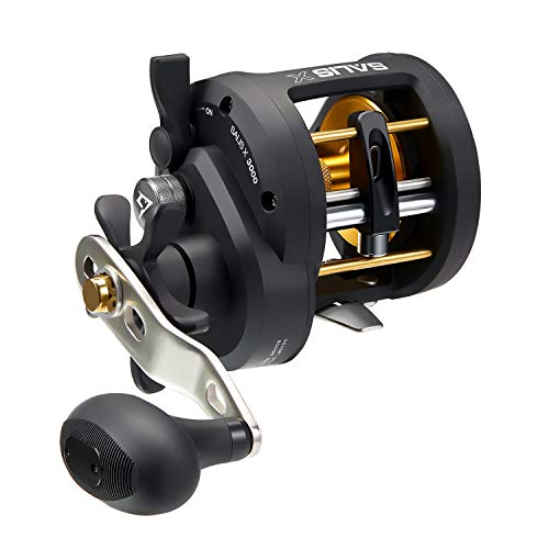 Piscifun Salis X 3000 Right Handed Trolling Reel 6.2:1 High Speed Inshore Saltwater Round Baitcasting Fishing Reels Level Wind Conventional Reel