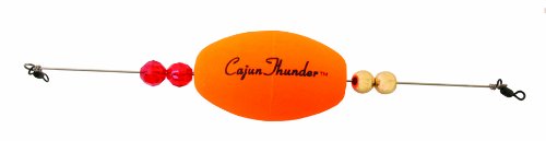 Precision Tackle 15405 Cajun Thunder Oval, 2.5-Inch, Weighted Sunglo