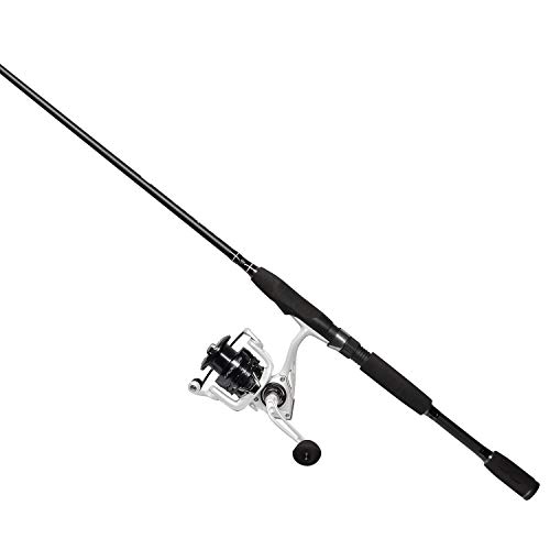 Cadence CC4 Spinning Combo Lightweight with 24-Ton 2-Piece Graphite Rod Strong Carbon Composite Frame & Side Plates Ergonomic EVA Handle Knob Reel & Rod Combo(CC4-1000-56UL)
