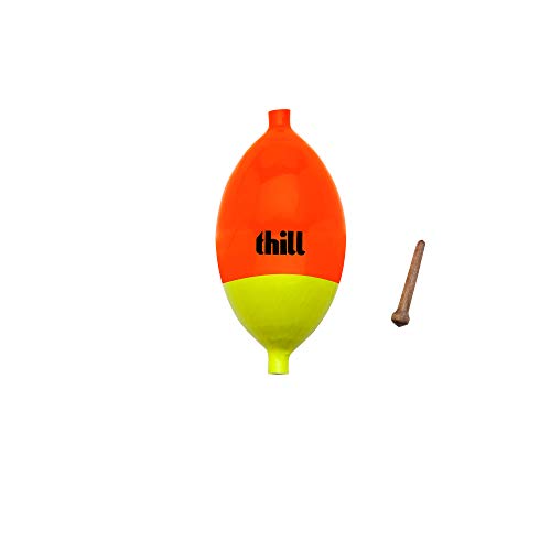 Thill Gold Medal Ice 'N Fly Special Float - Red/Yellow - 1 1/2 in