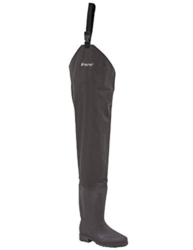 FROGG TOGGS Rana II PVC Bootfoot Hip Waders, Cleated