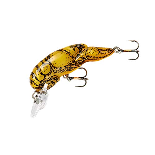 Rebel Lures Wee-Crawfish Fishing Lure (2-Inch, Nest Robber)